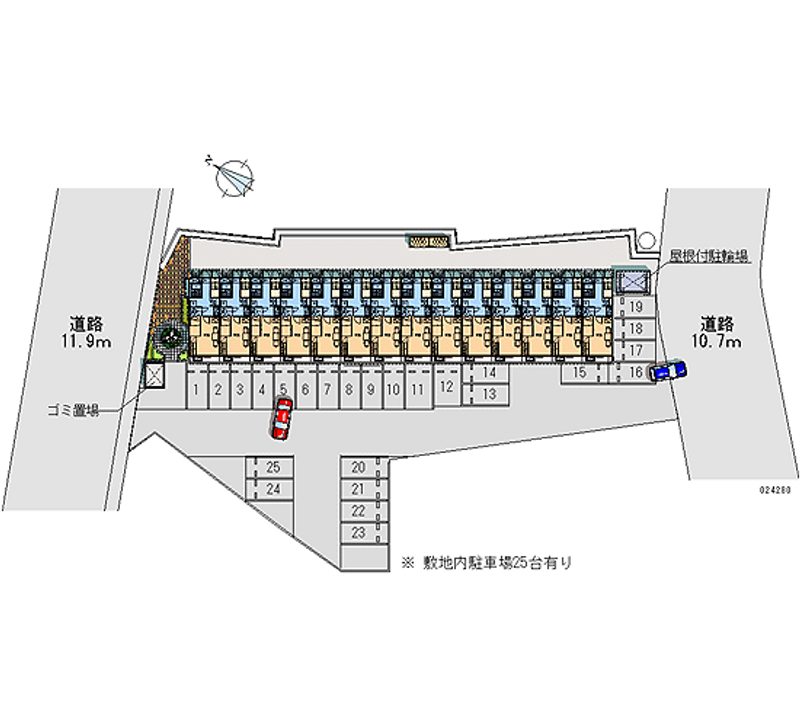 24280月租停车场