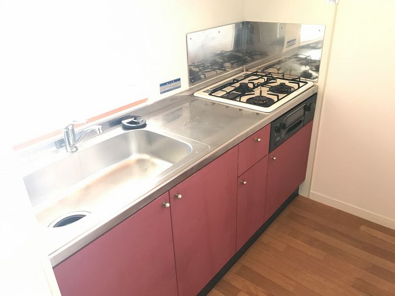レオパレスシルフィード キッチン