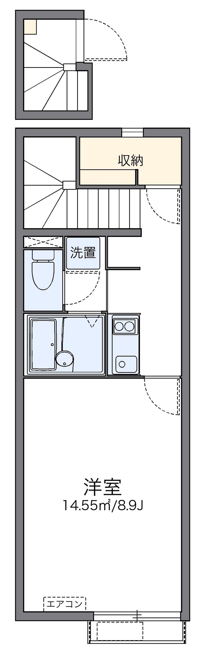 レオネクスト延珠北 間取図