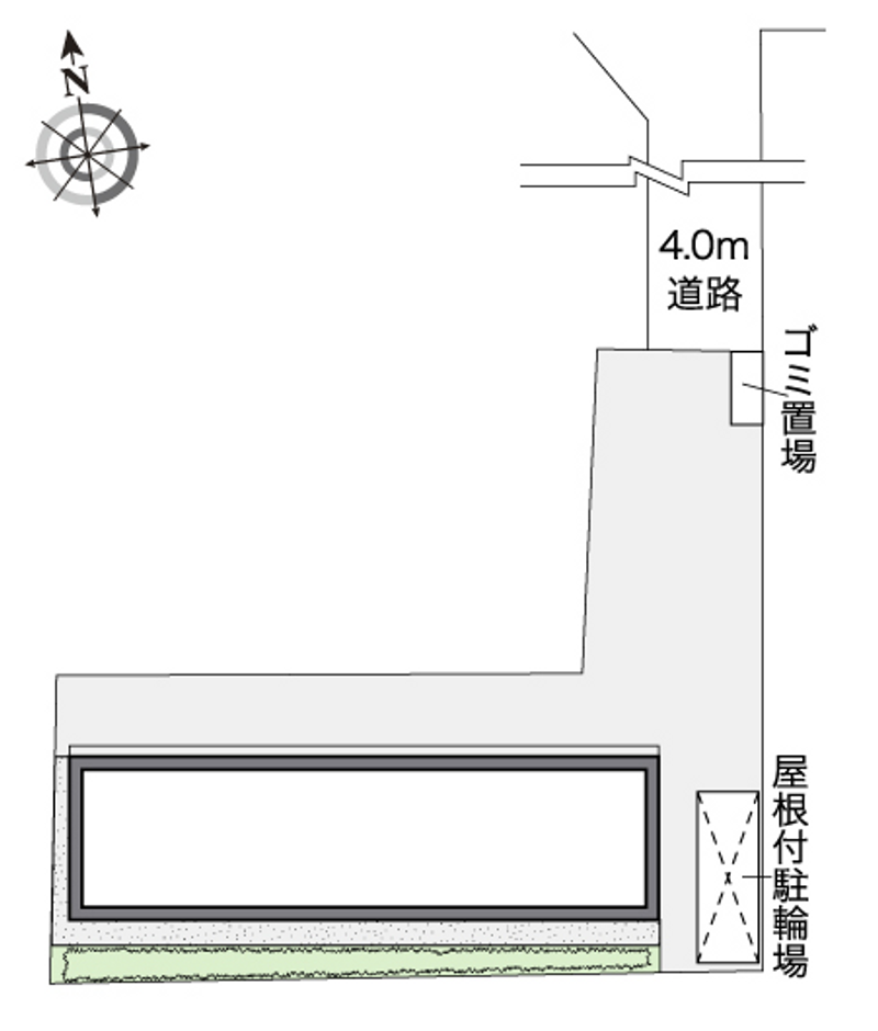 レオパレスエステル 配置図