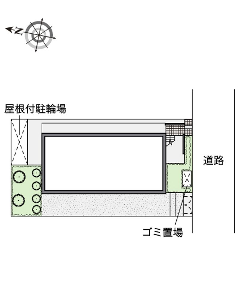 レオパレスＬＵＮＡ　ＰＩＥＮＡ 配置図
