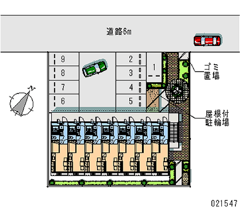 21547 Monthly parking lot