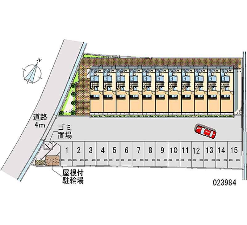 23984 Monthly parking lot