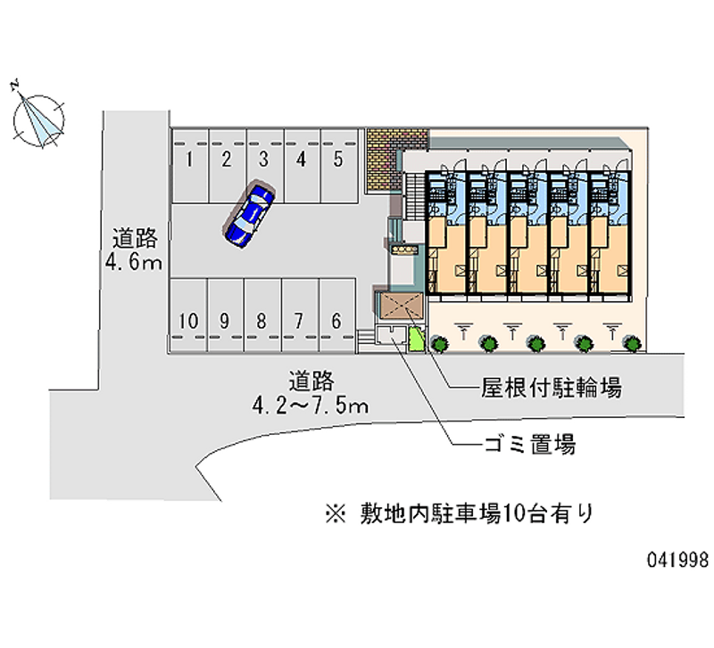 41998 Monthly parking lot