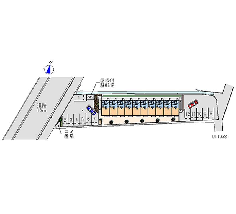 レオパレスフォンターナ 共用部分