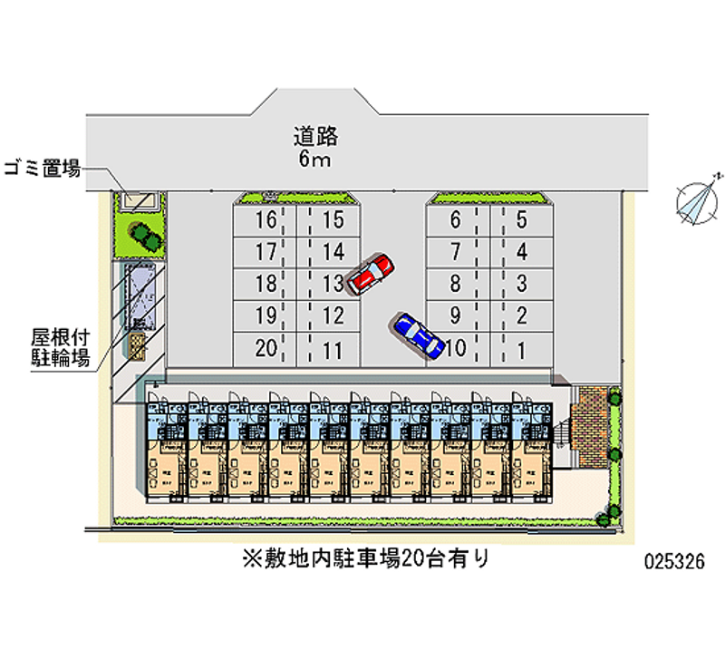 25326月租停車場