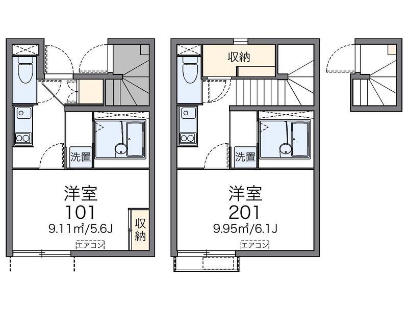 レオネクスト筒井 間取図