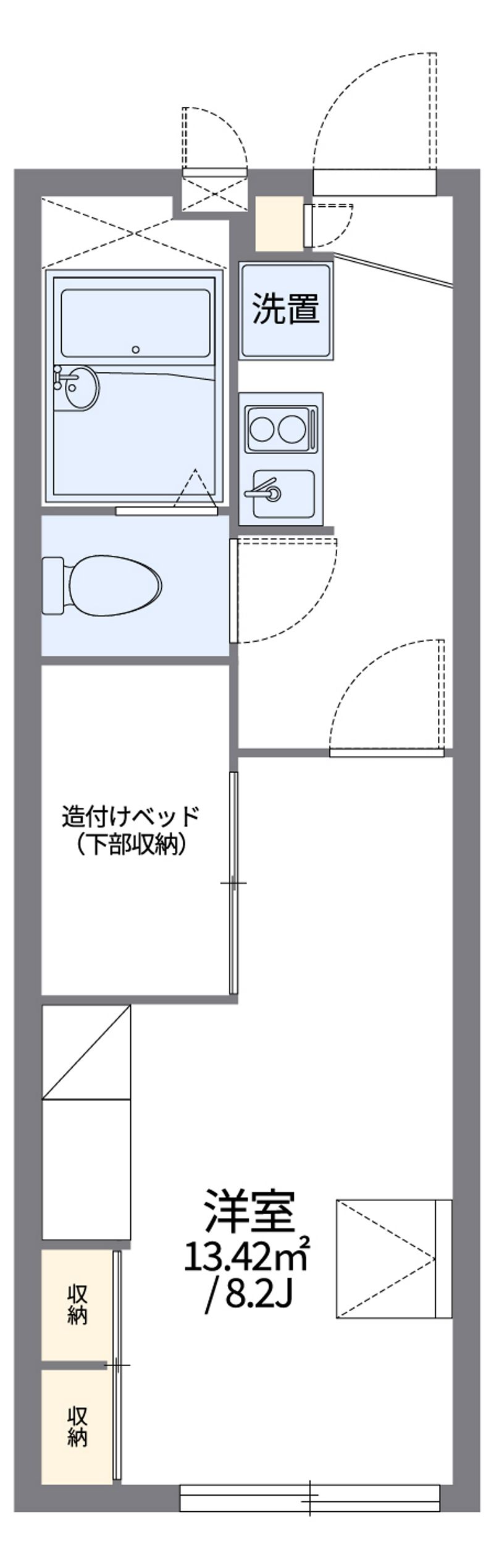 レオパレスＮ＆Ｋ 間取図