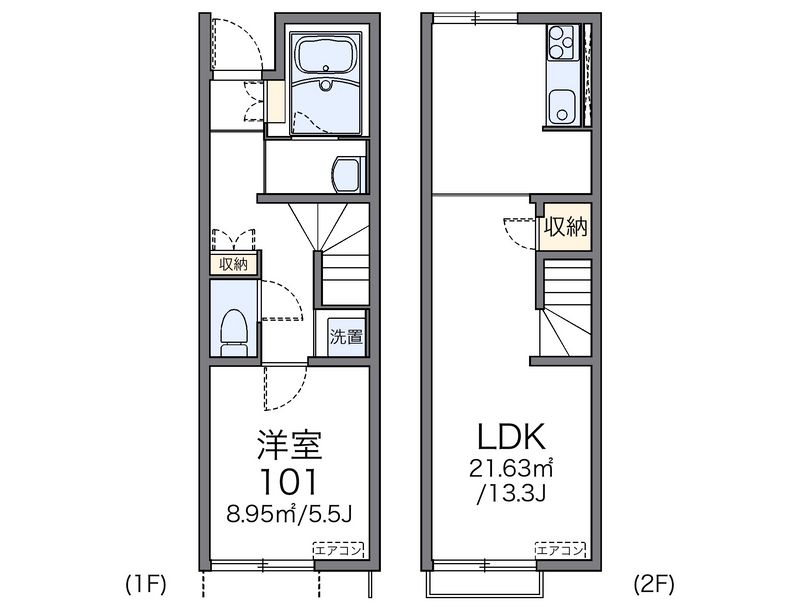 レオネクストスマイル横浜 間取図