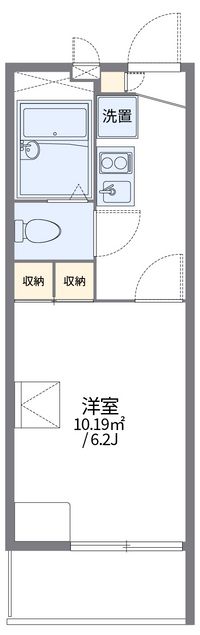 レオパレス諏訪 間取り図