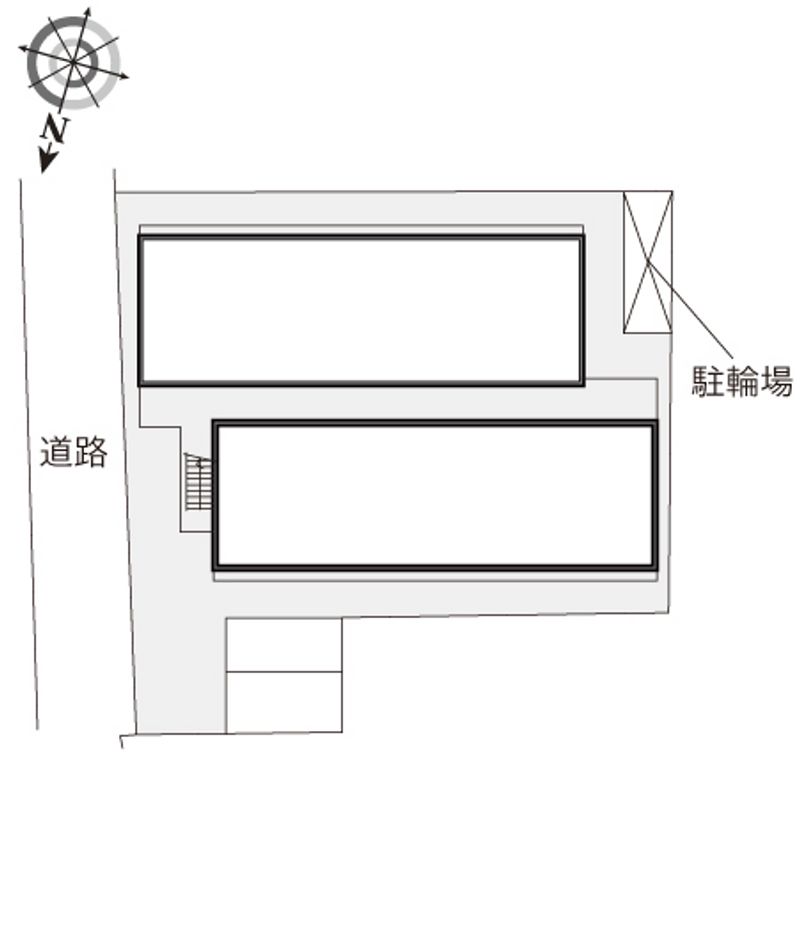 レオパレス北青木 配置図