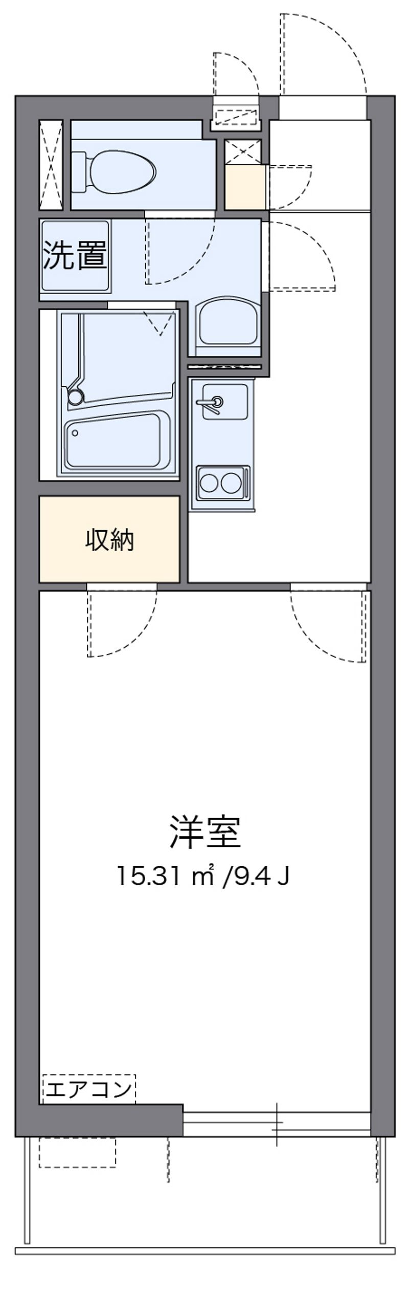 クレイノシャンティ浦和 間取図