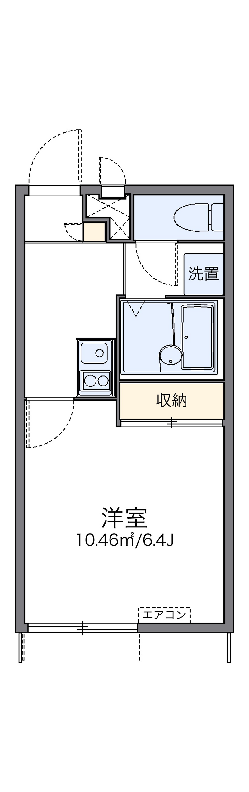 leopalace Anri Floor plan
