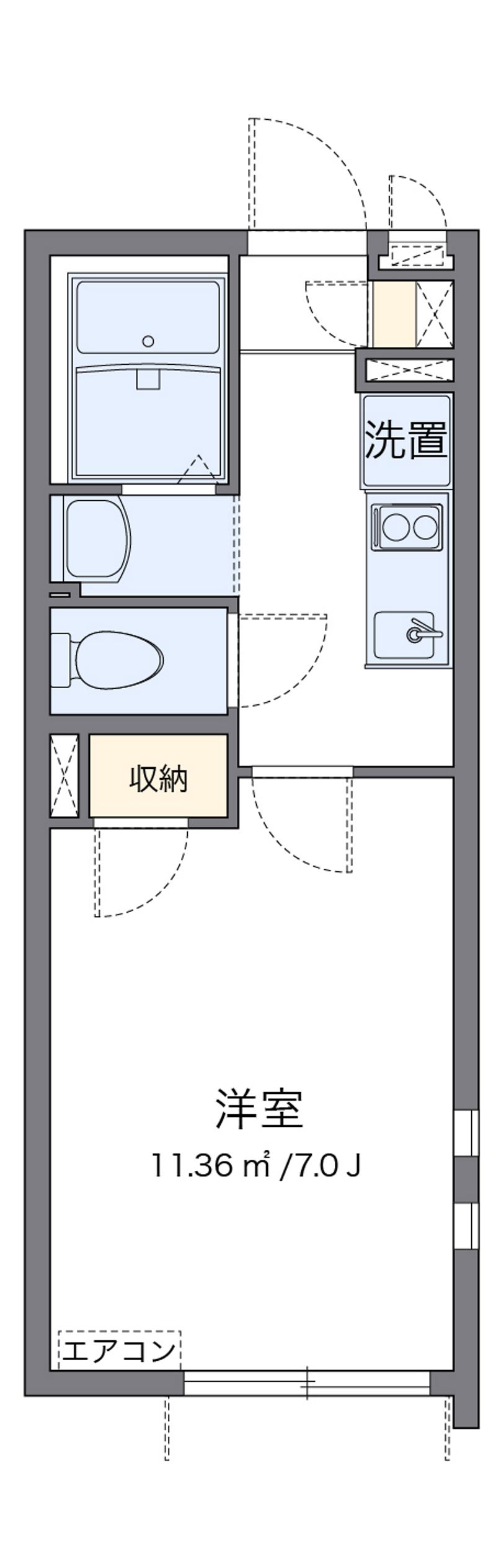 クレイノベル　ヴァレー 間取り