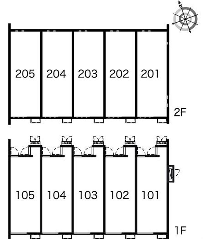 レオネクストグランシャリオⅡ 間取配置図