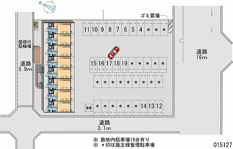 15127月租停车场