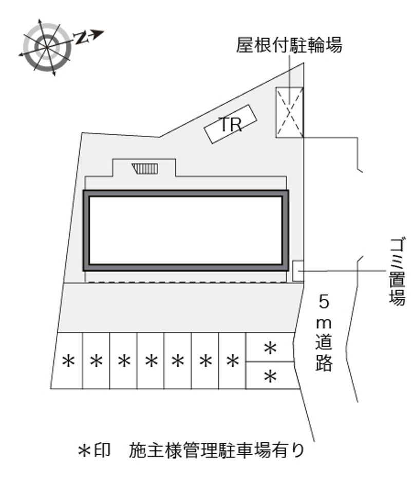 レオパレスエスペランサ 配置図