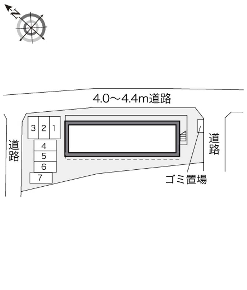 レオパレス未来 配置図