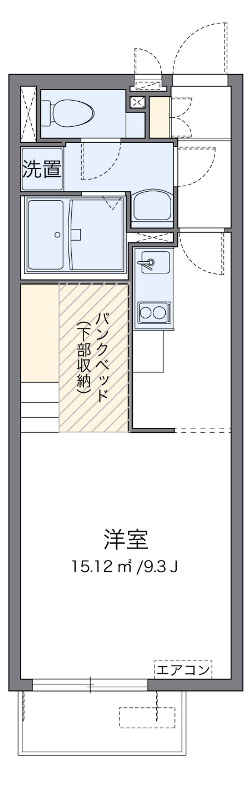 ミランダＭ・Ｉ 間取図