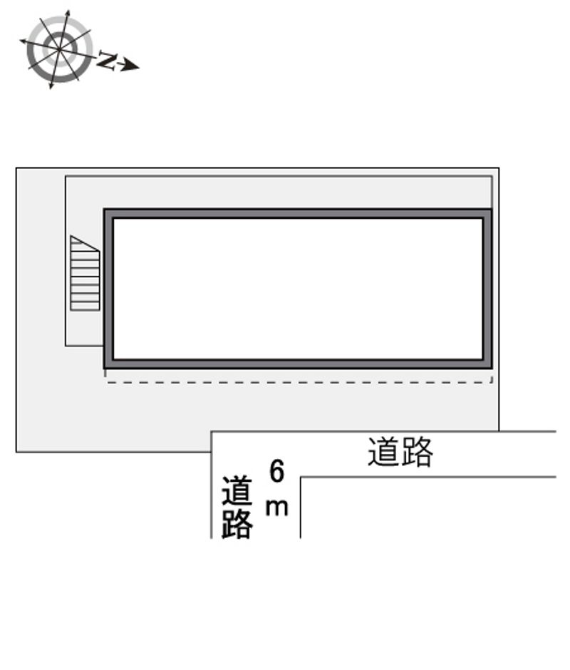 レオパレス不動 配置図