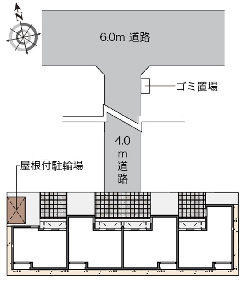 レオネクストボヌールＹ 配置図