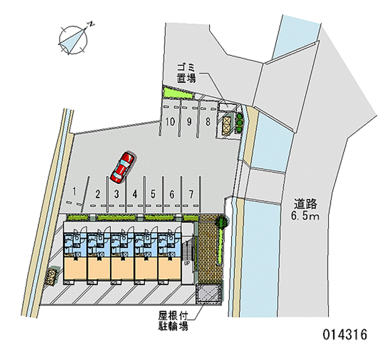 14316月租停車場