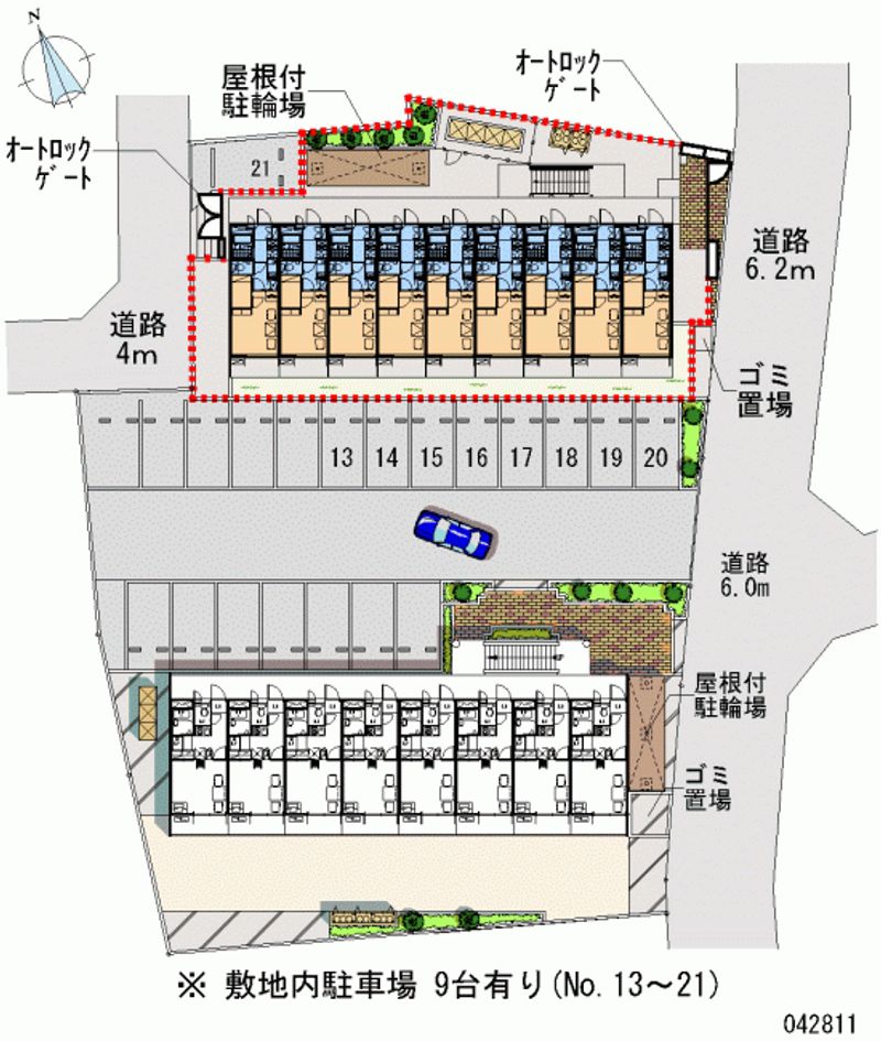 42811月租停車場