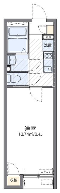 レオネクストロータスＫ 間取り図