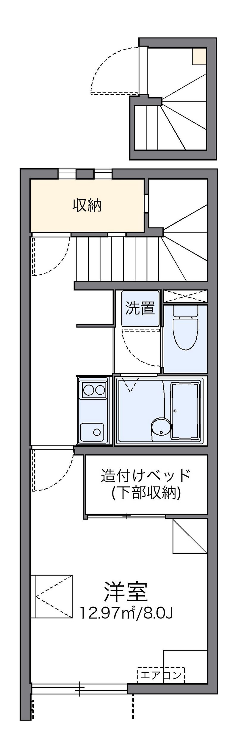 レオネクストアークセルシオ 間取図