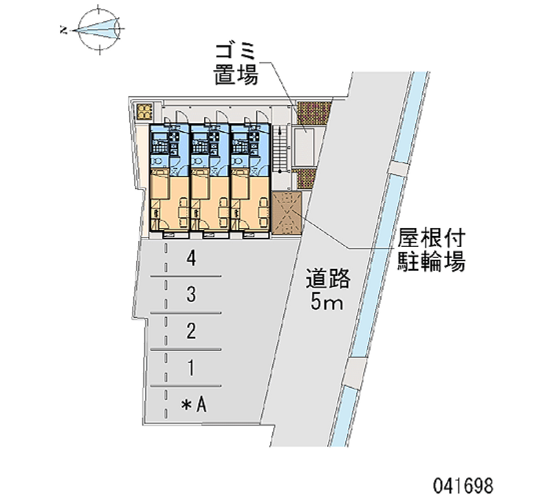 レオパレス相楽 月極駐車場