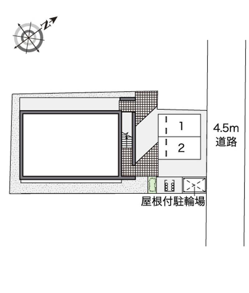 レオパレスＴＡＫＡ 配置図