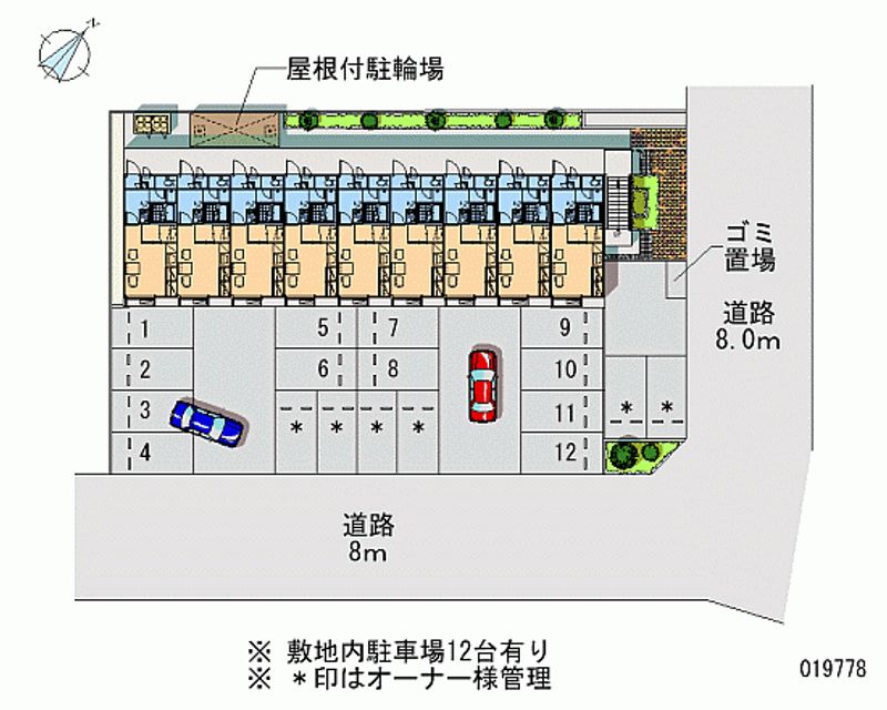 19778月租停車場