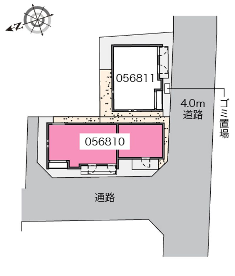 クレイノエクセル戸越Ⅰ 配置図