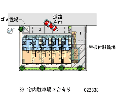 22838 Monthly parking lot