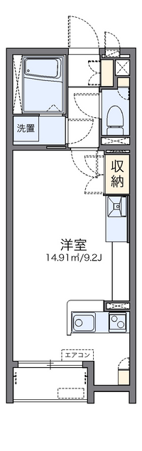 レオネクストペアシャイン 間取り図