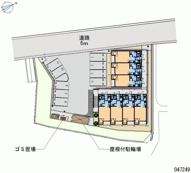 レオネクスト碧 月極駐車場