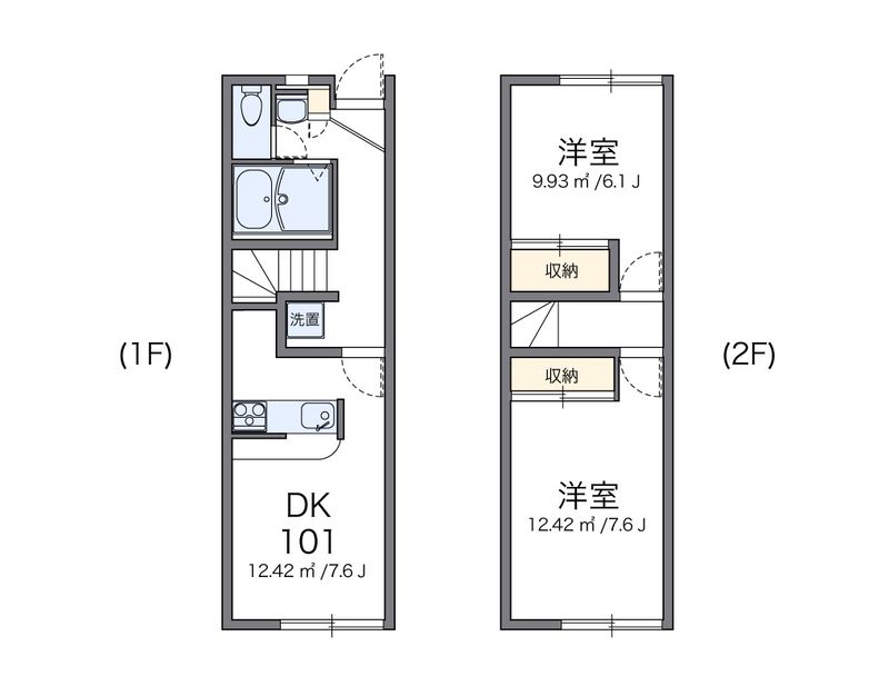 レオパレスマリンズＭＡＹＵ 間取図