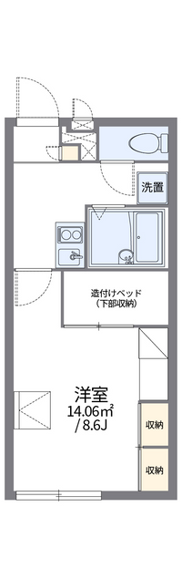 レオパレスしそう 間取り図