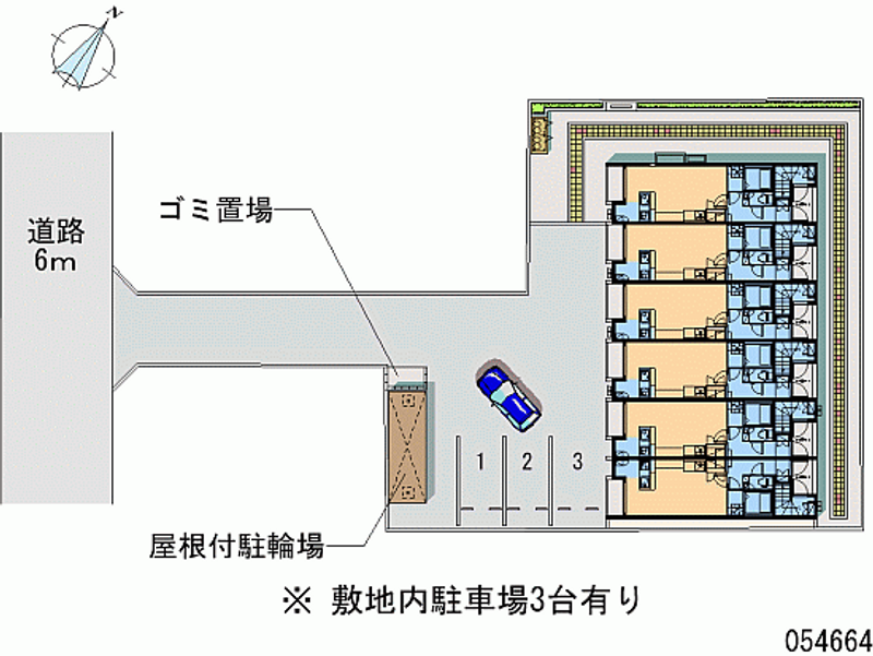 54664 Monthly parking lot