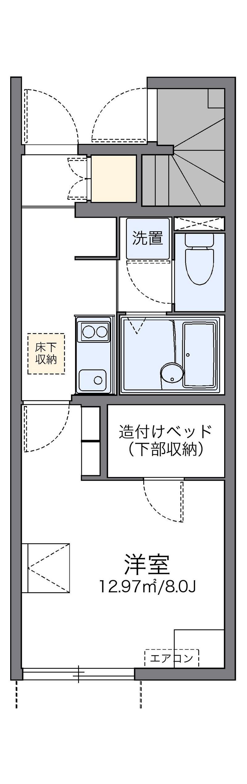 レオネクストスプリングヒル 間取図