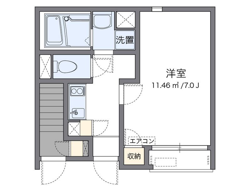 LEONEXT Flats Kei 户型图