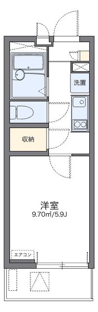 レオネクスト山下公園 間取り図