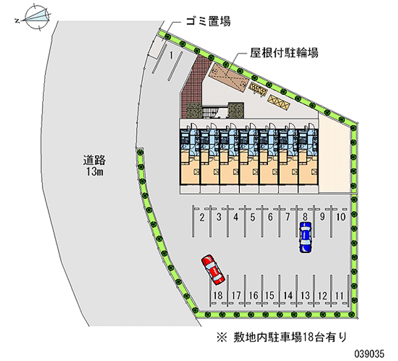 39035月租停车场