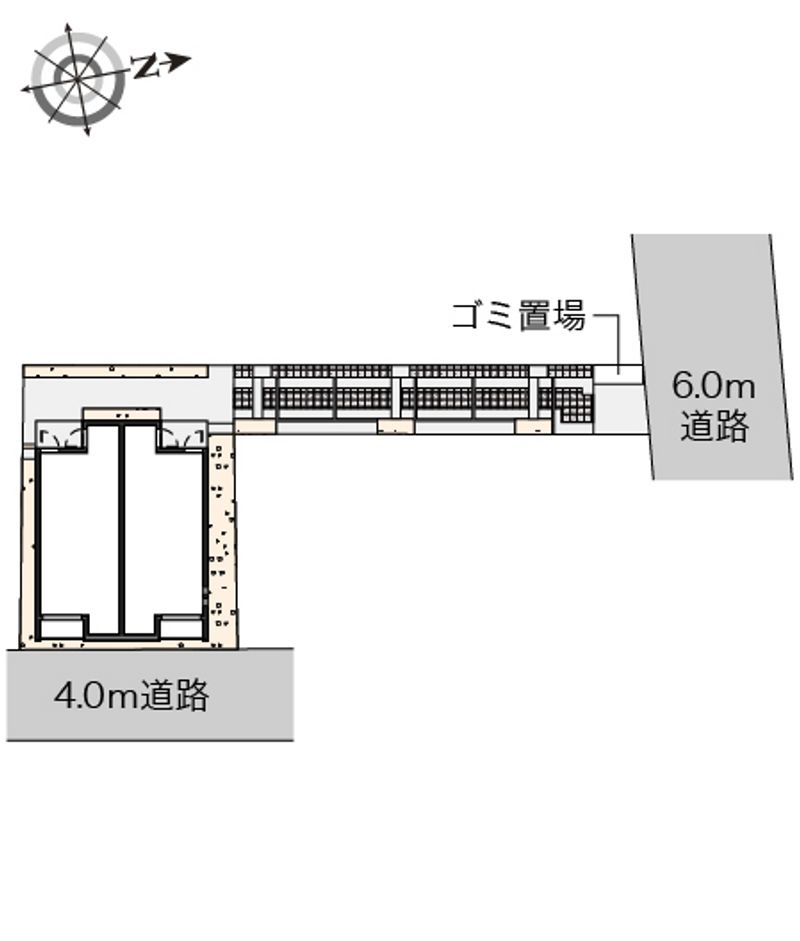 クレイノＮＳ 配置図