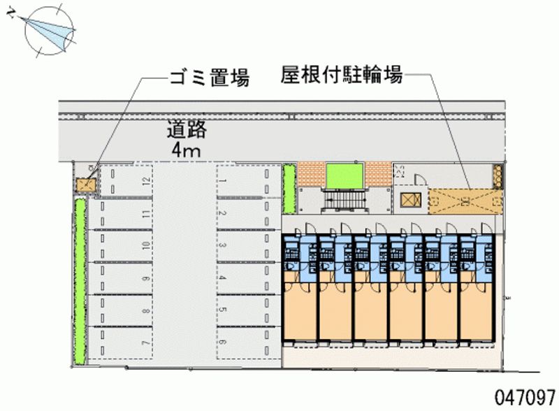 レオパレス郷 月極駐車場