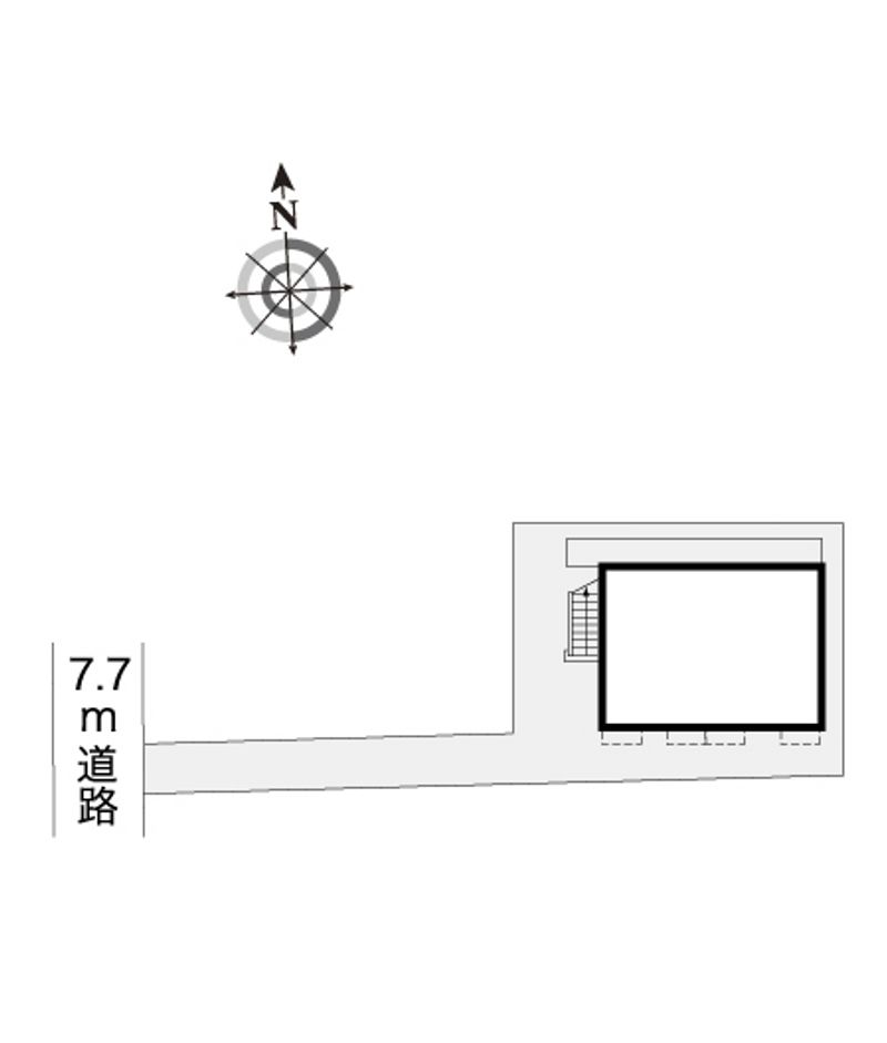 レオパレスノースアベニュー 配置図