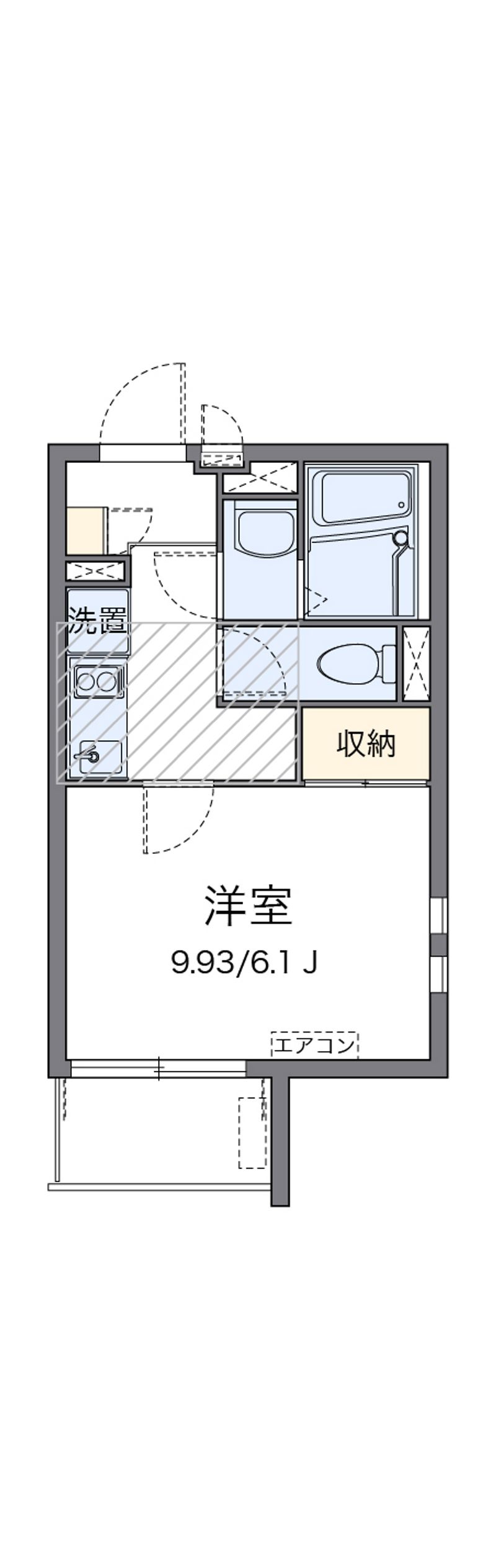クレイノパークピア火宮 間取り