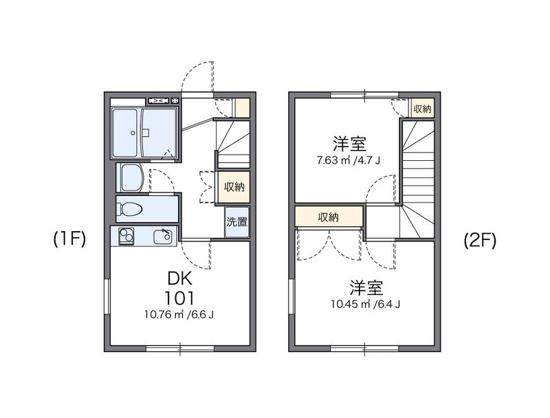 レオパレスＹ 間取図