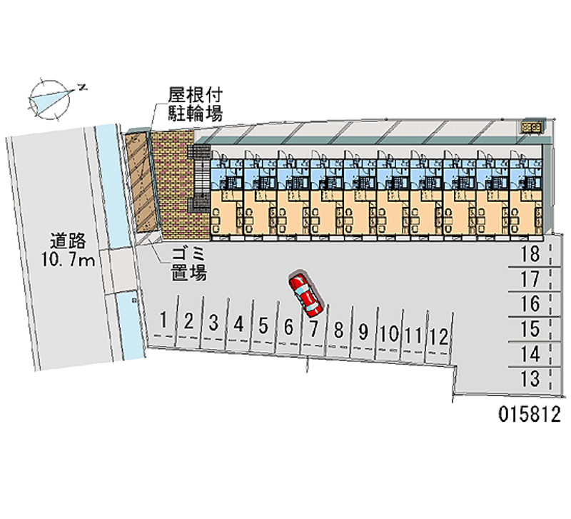 15812月租停車場