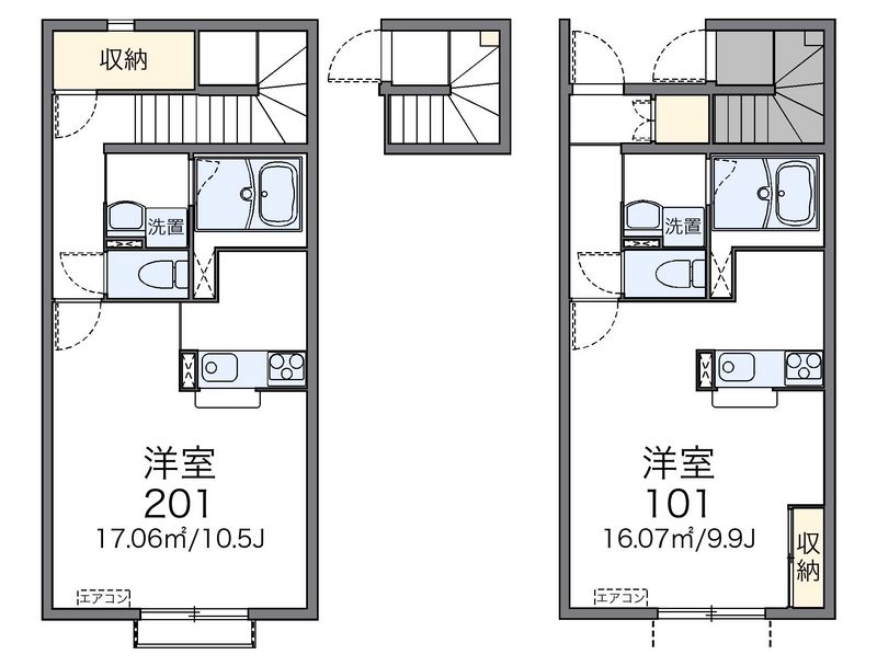 レオネクストＭＡＲＵＹＡＳＵ 間取図